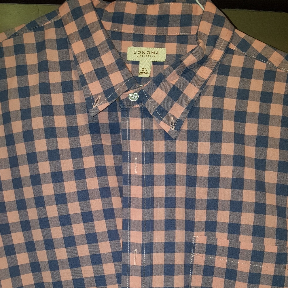 Mens Casual Shirt Sonoma XL